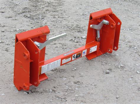 homemade skid steer quick attach|universal quick attach mounting system.